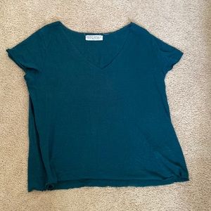 90s oversized teal teeshirt